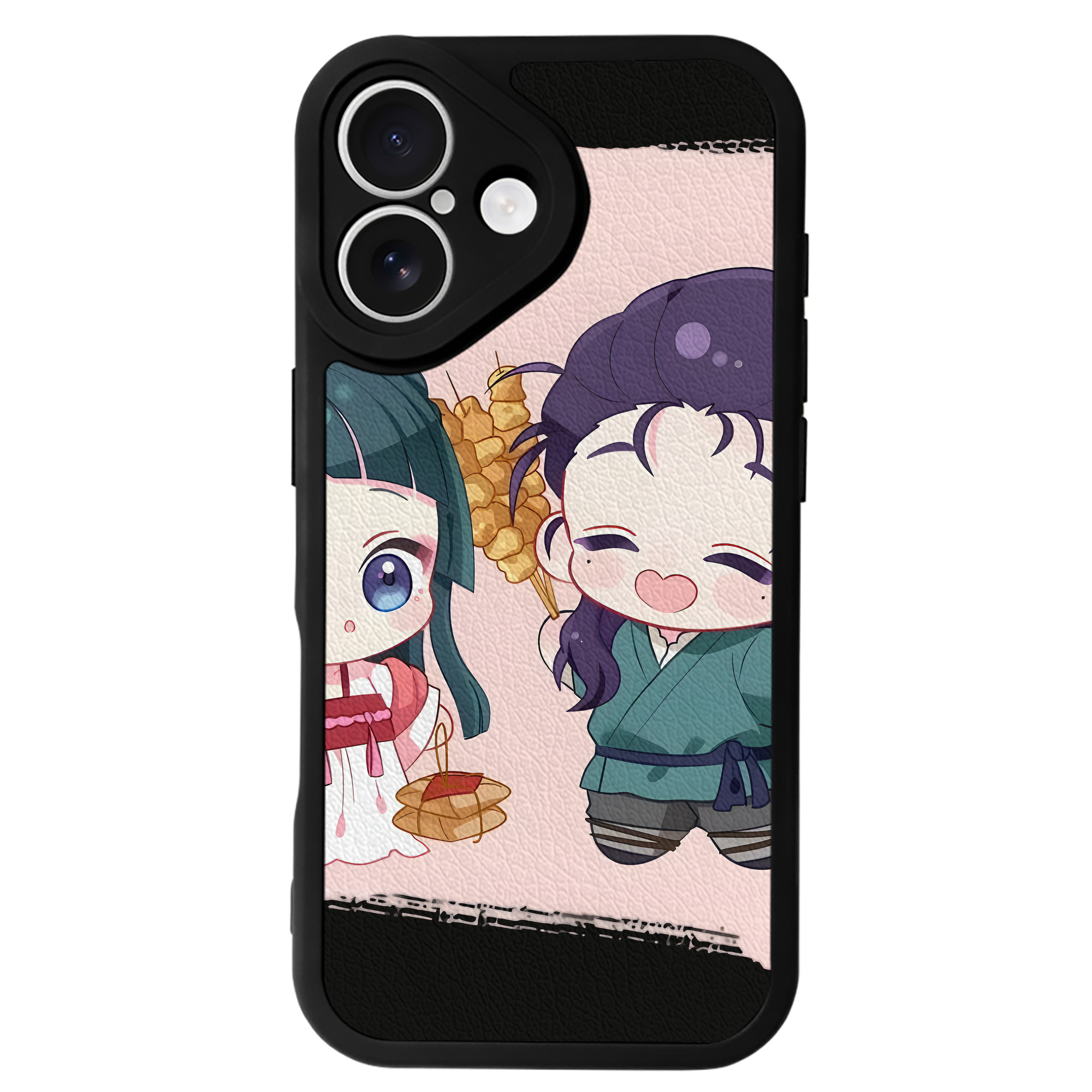 （画像用） 薬屋のひとりごと The Apothecary Diaries 【iPhone 16シリーズ対応】シリコンスマホケース（レザー調） 材質：シリコン